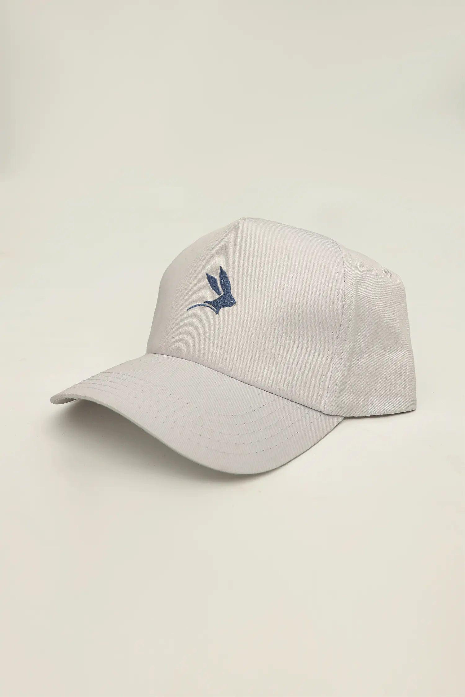 White Cap with Blue Logo - Lepus