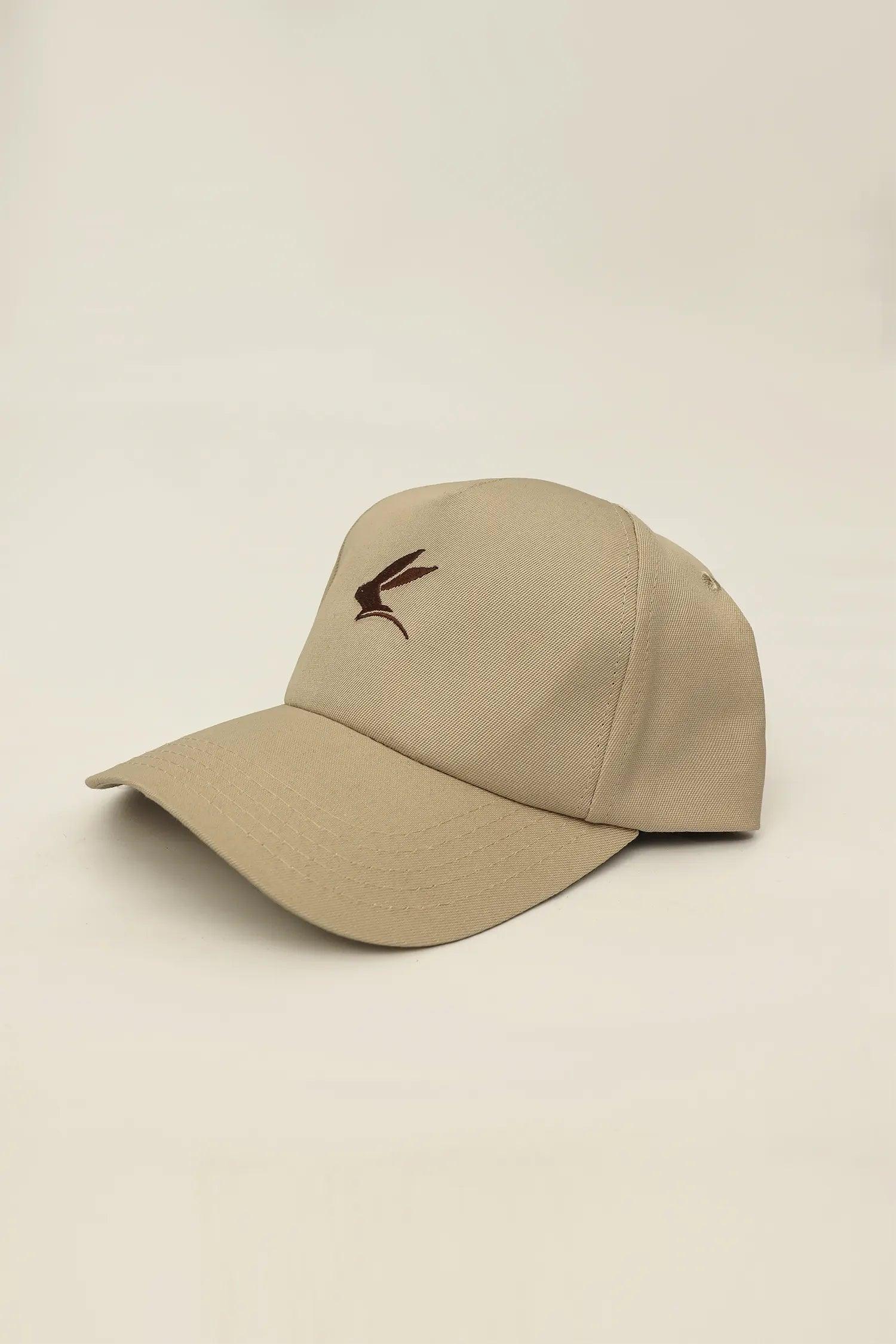 Beige Cap with Quincy Logo - Lepus